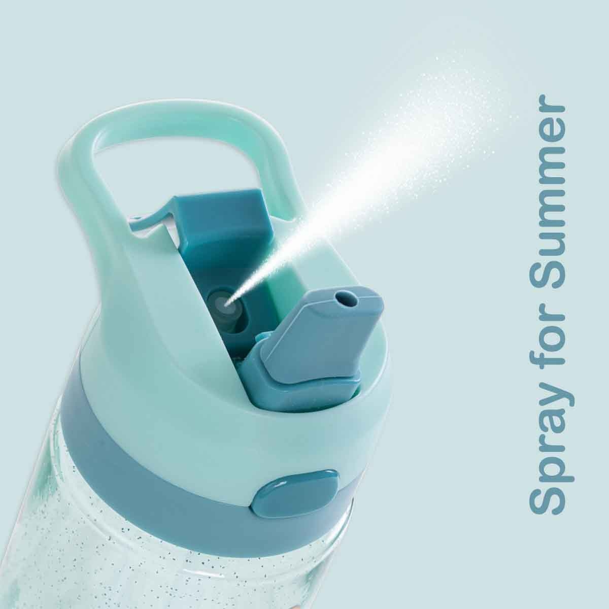 إيزي كيدز صندوق غداء بنتو غليتر قابل للتقسيم 6 و4 أقسام مع زجاجة ماء