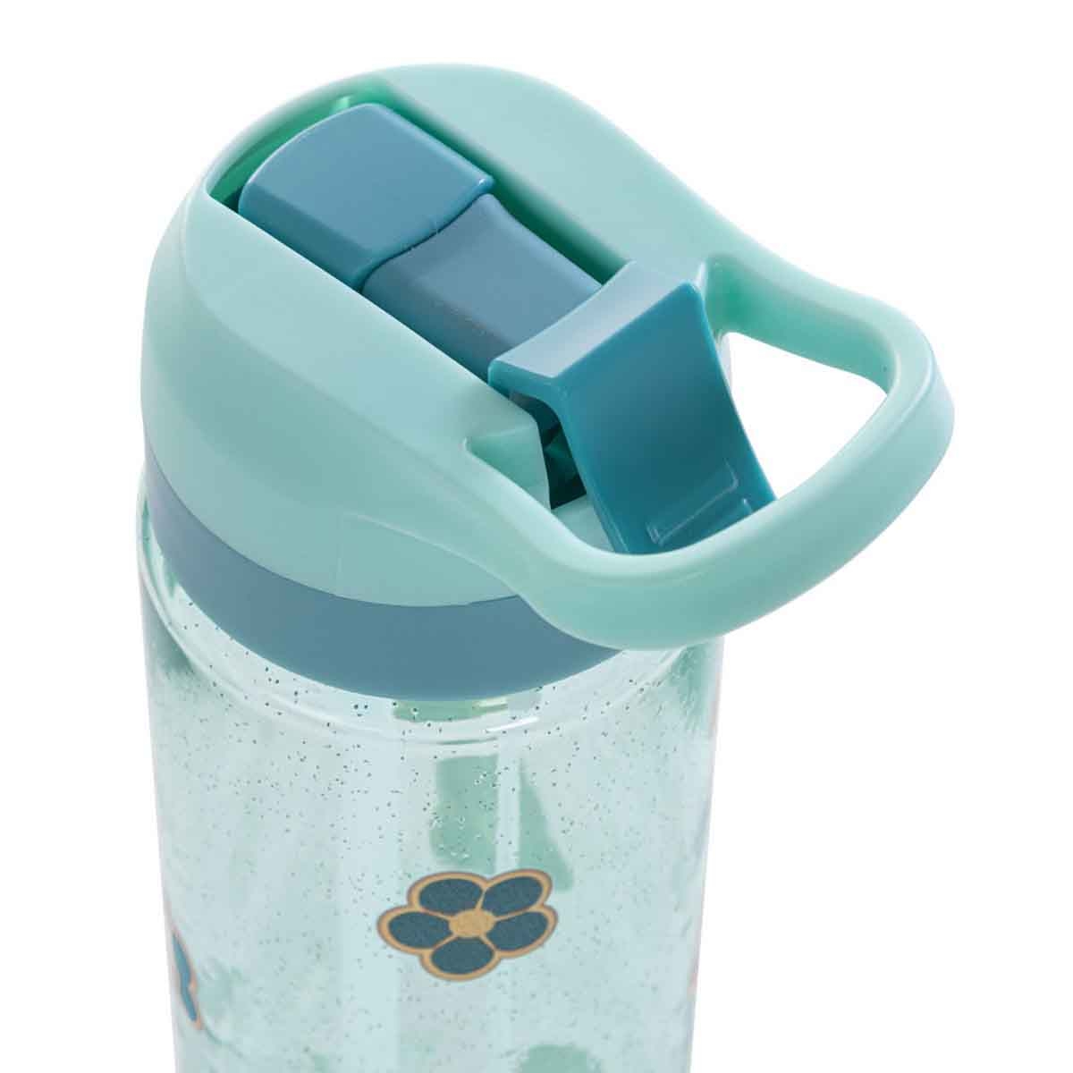 إيزي كيدز صندوق غداء بنتو غليتر قابل للتقسيم 6 و4 أقسام مع زجاجة ماء