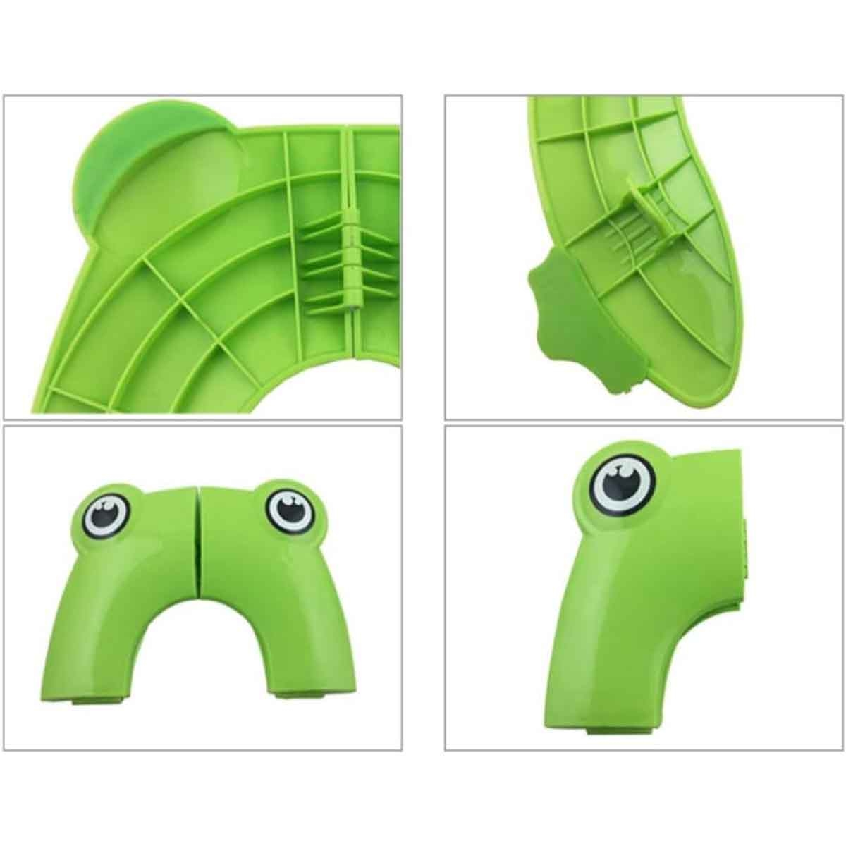 إيزي كيدز نونية سفر قابلة للطي باللون الأخضر مع حقيبة حمل