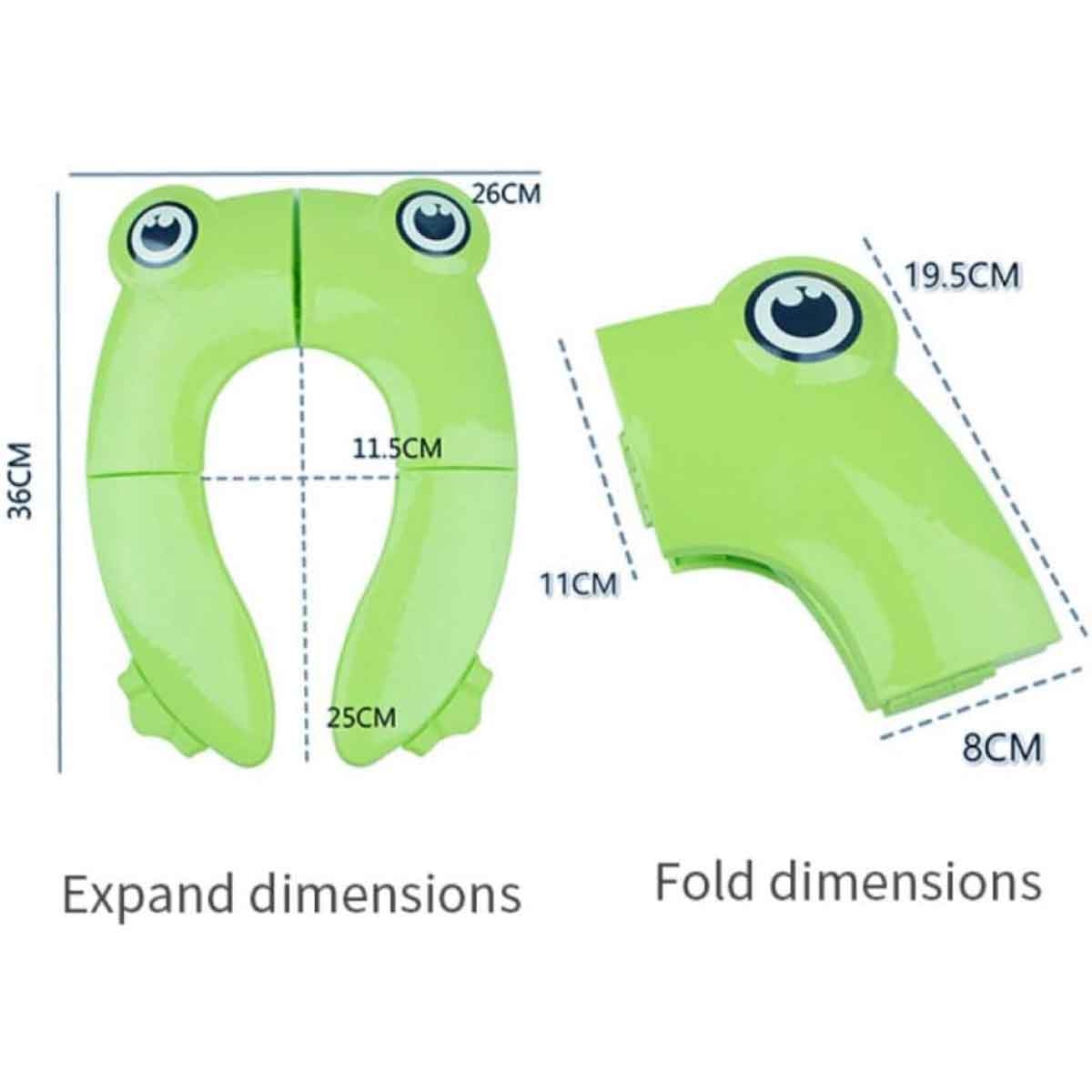 إيزي كيدز نونية سفر قابلة للطي باللون الأخضر مع حقيبة حمل