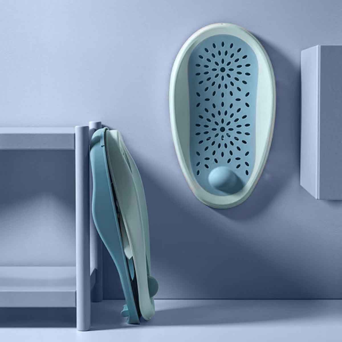 إيزي كيدز مقعد استحمام للأطفال 3 مراحل باللون الأزرق