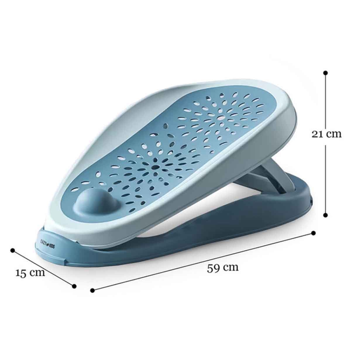 إيزي كيدز مقعد استحمام للأطفال 3 مراحل باللون الأزرق