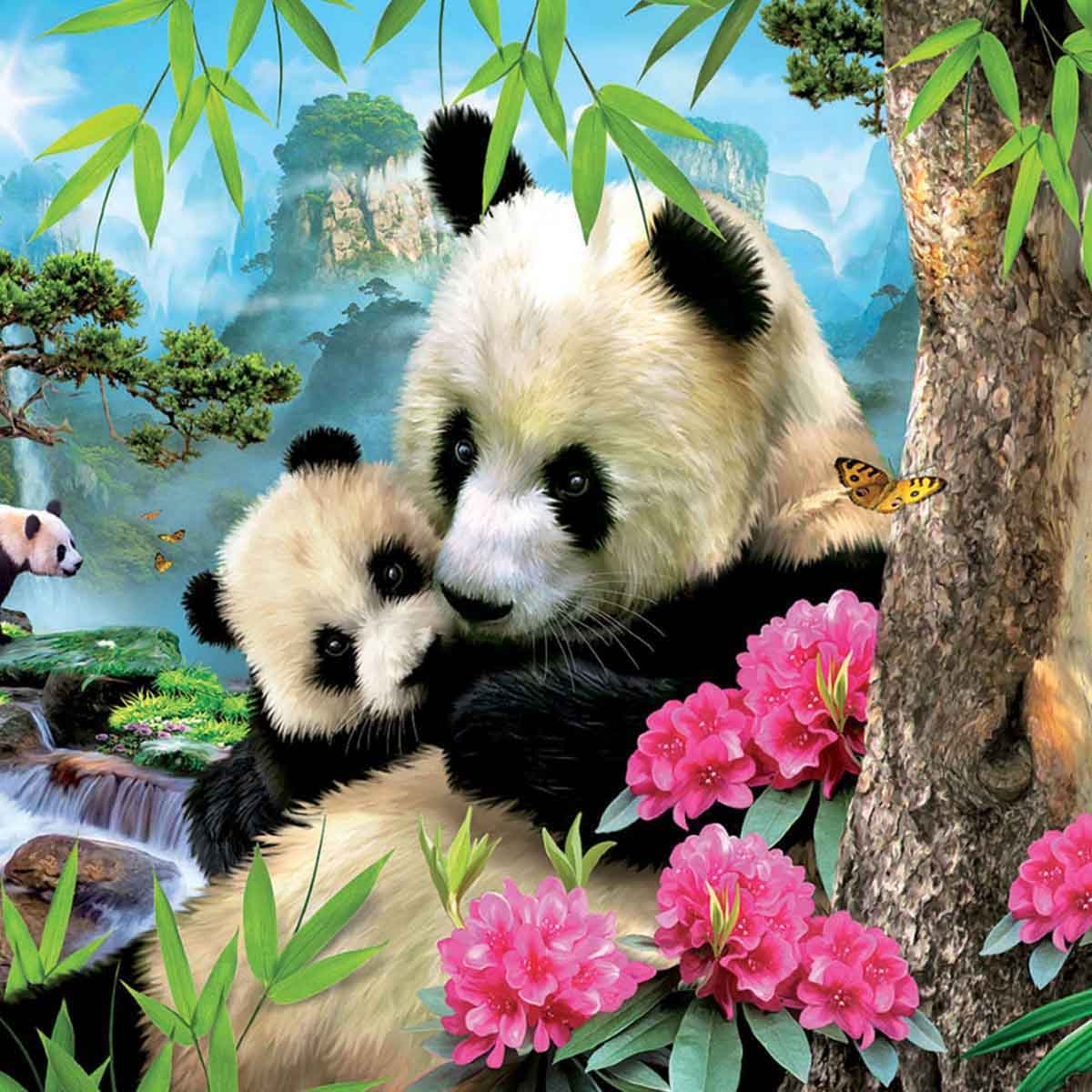 إدوكا لغز تركيب دببة باندا للجنسين، 13+ سنوات