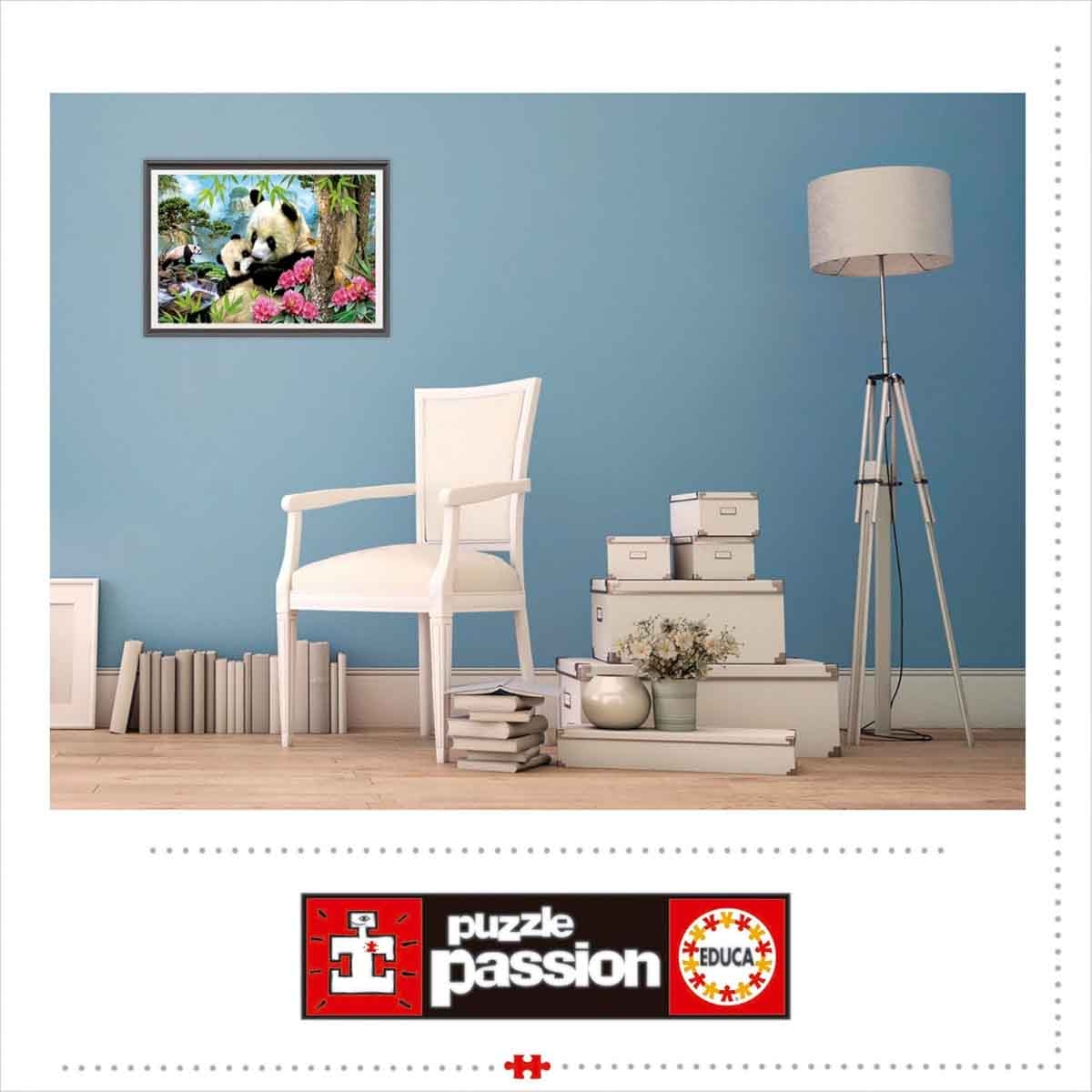 إدوكا لغز تركيب دببة باندا للجنسين، 13+ سنوات