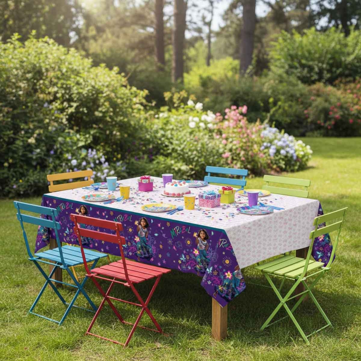 ديزني إنكانتو غطاء طاولة بلاستيكي