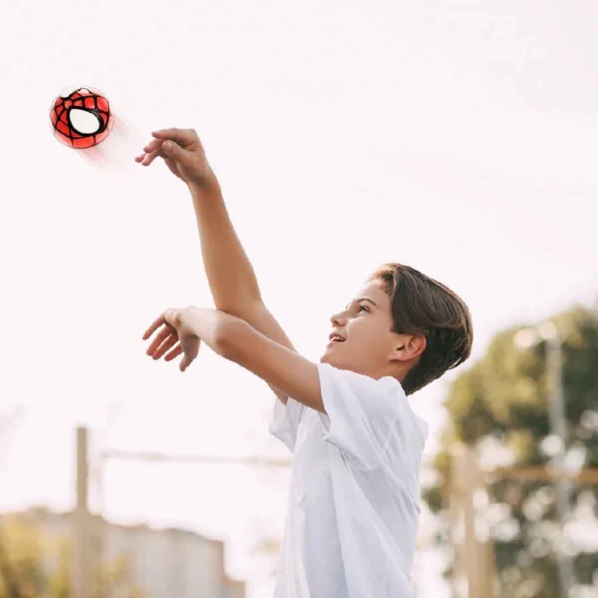 إيولو كرة سوبر باونسرز آيرون مان من مارفل للأولاد، 3-4 سنوات