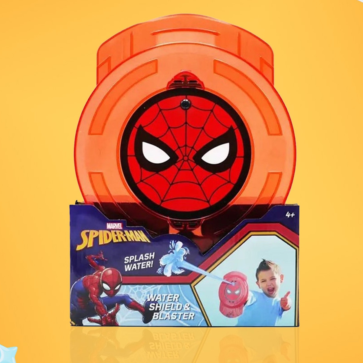 إولو تويز مارفل سبايدر-مان درع ماء ومسدس للجنسين، 5-7 سنوات