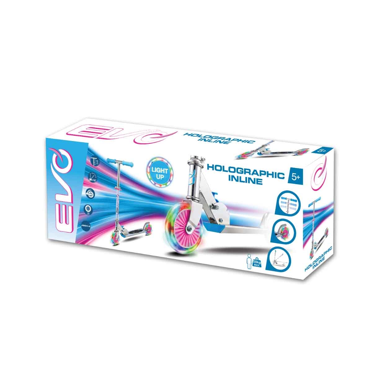 إيفو سكوتر ركوب هولوجرافيك للجنسين، 5-7 سنوات