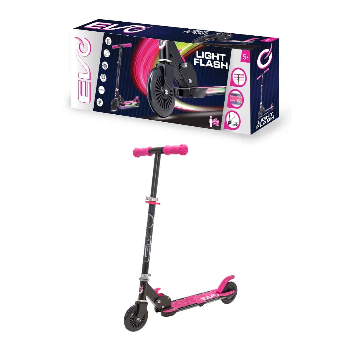 إيفو سكوتر مضيء للبنات، 5-7 سنوات