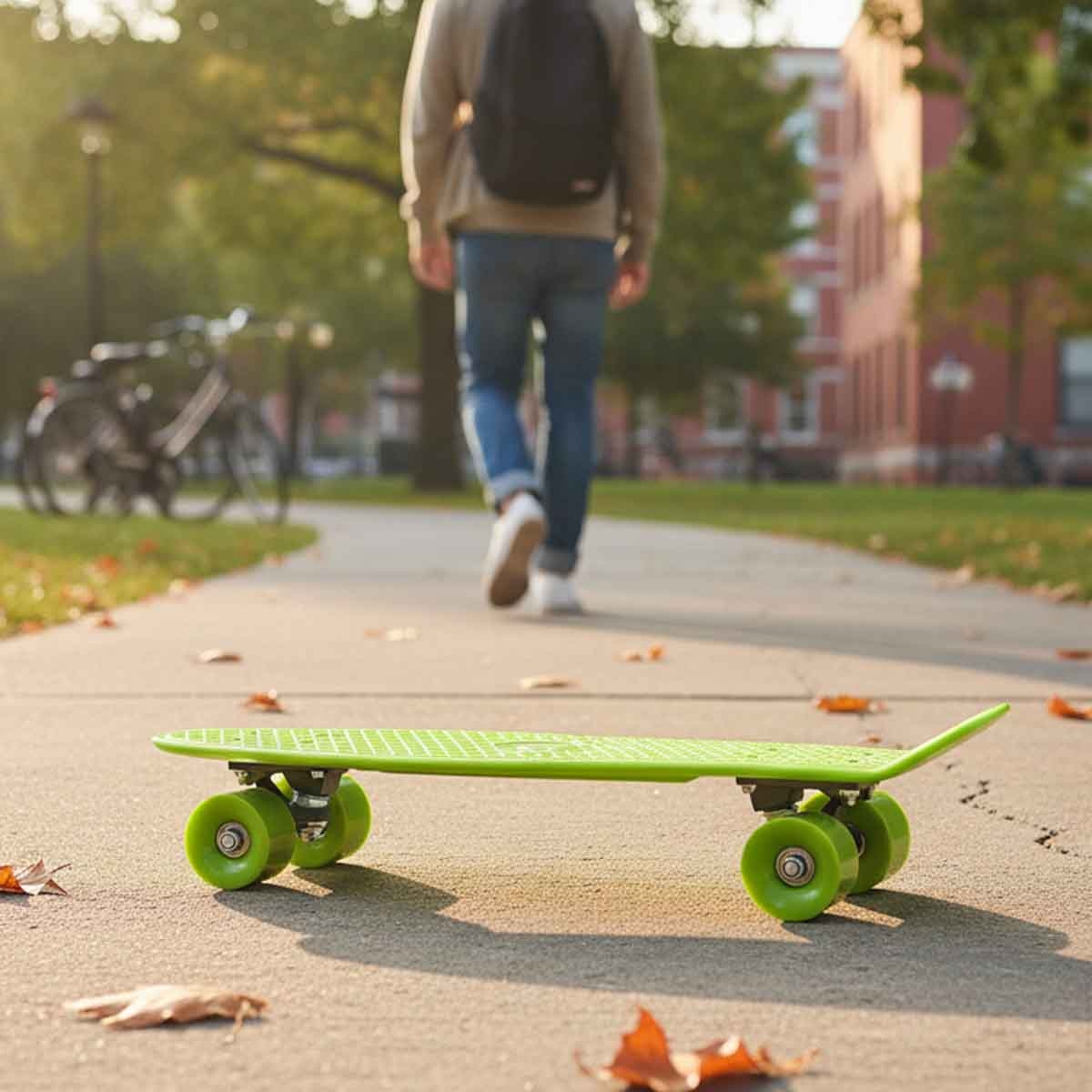 إيفو لوح تزلج أخضر بطول 22 إنش للأولاد، 3-4 سنوات