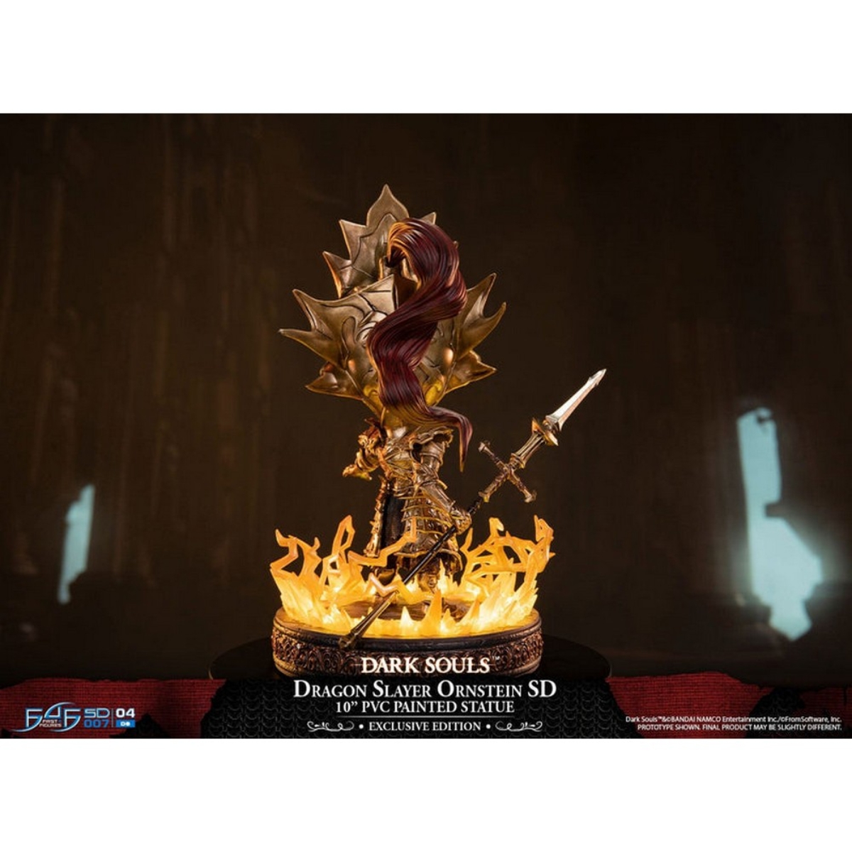 فيرست 4 فيجرز 9.4 إنش دارك سولز: دراجون سلاير أورنستين مجسم للجنسين، 8-10 سنوات