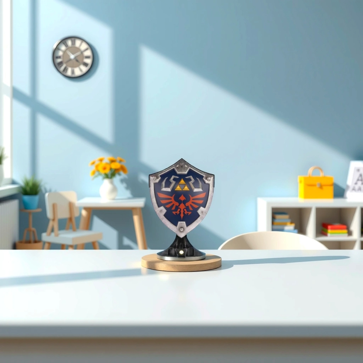 فيرست 4 فيجرز ذا ليجند أوف زيلدا - هايليان شيلد بي في سي مجسم للجنسين، 13 سنة فما فوق