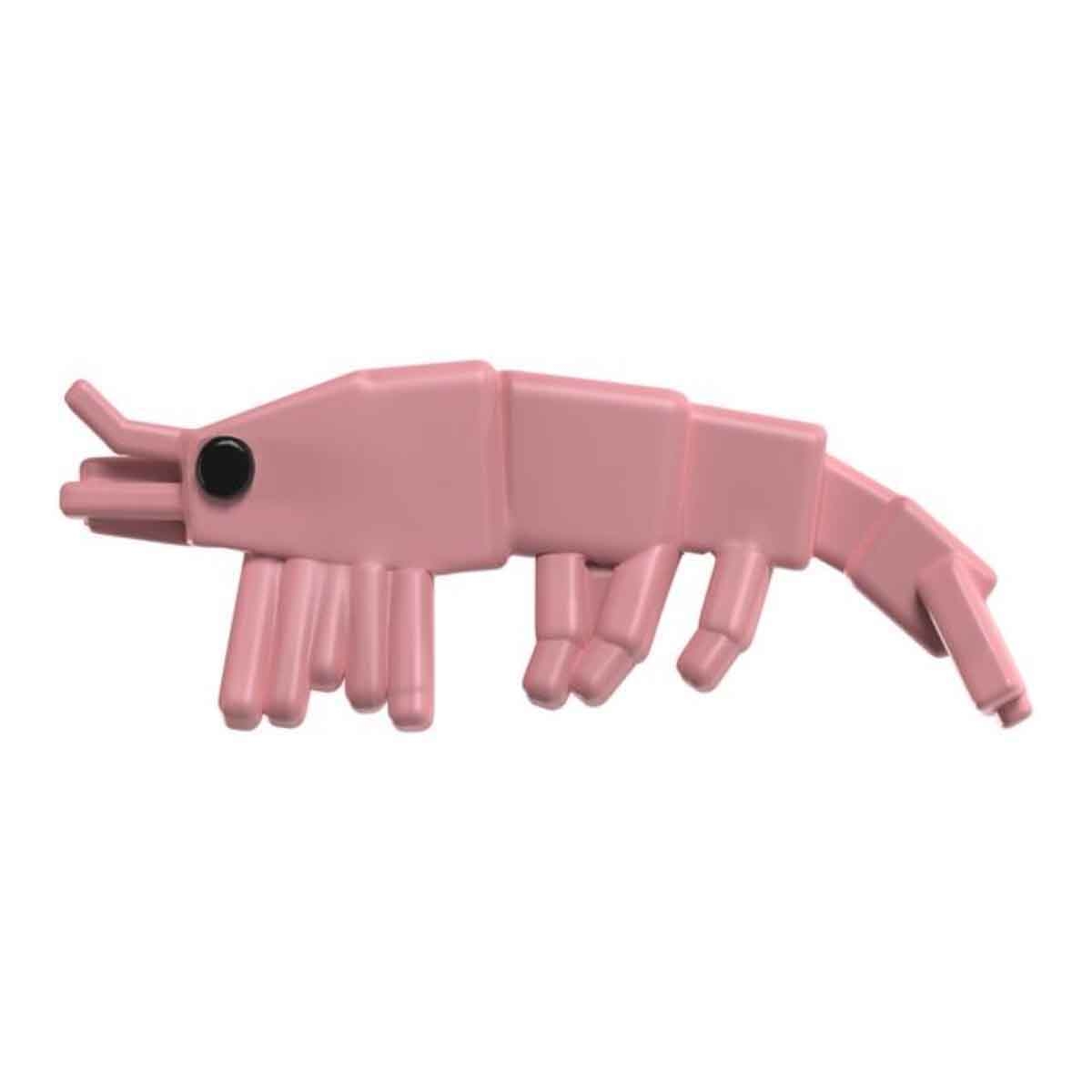 فيش لعبة 4 في 1 مجسمات صغيرة منوعة قابلة للجمع للجنسين، 5-7 سنوات