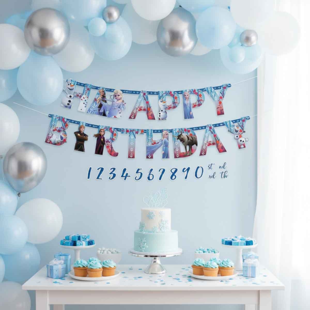 ديزني فروزن 2 لافتة ضخمة إضافة العمر