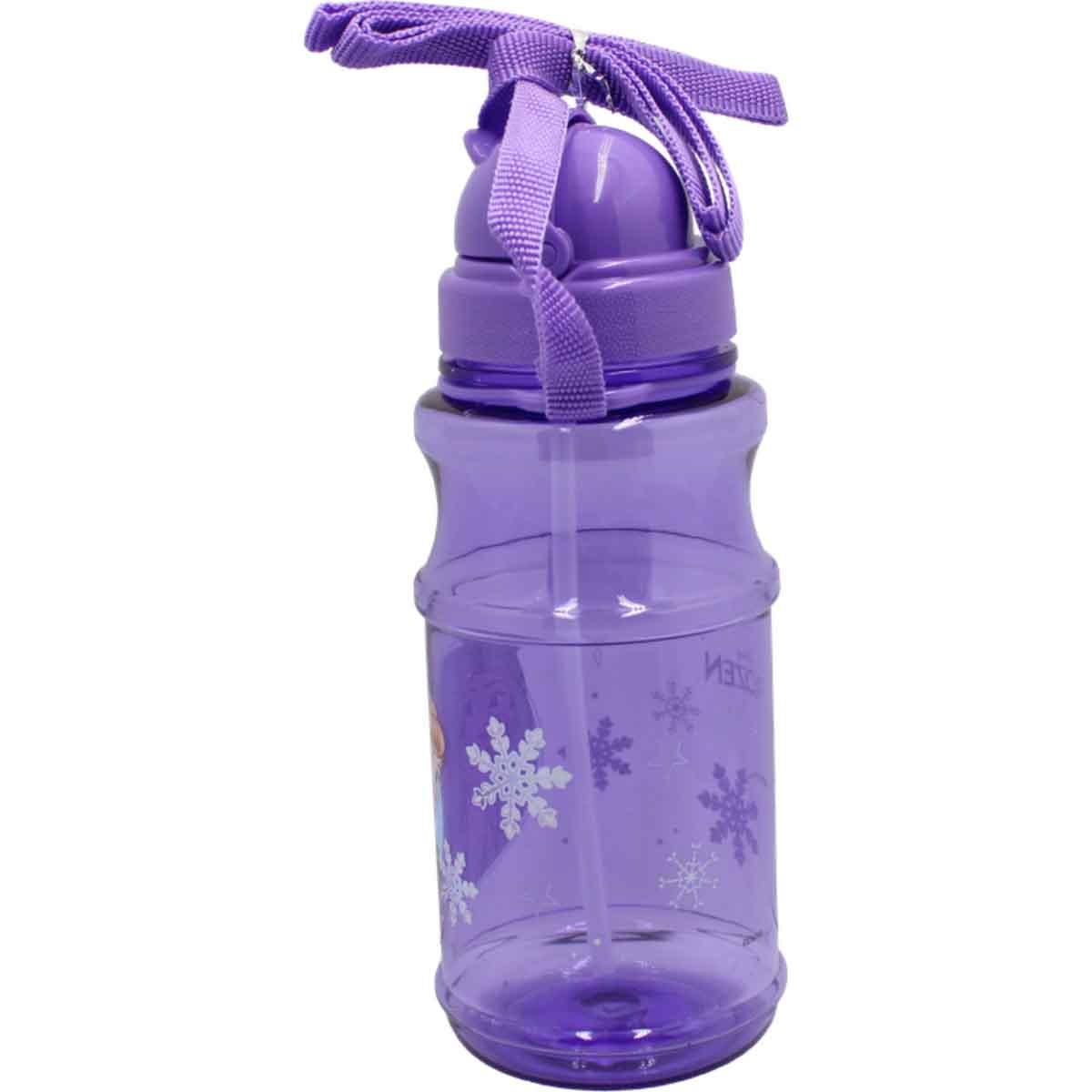 فروزن زجاجة ماء شفافة بتصميم إلسا وآنا