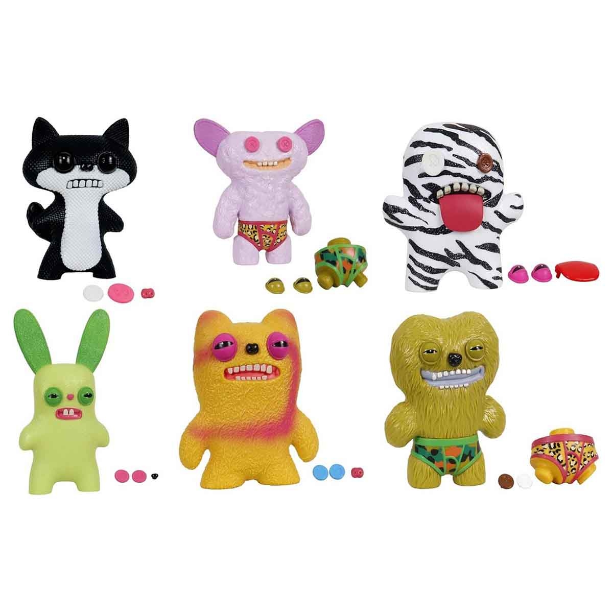 فاجلر شخصيات وحوش قابلة للتخصيص منوعة للجنسين، عمر 5-7 سنوات، عبوة من 2