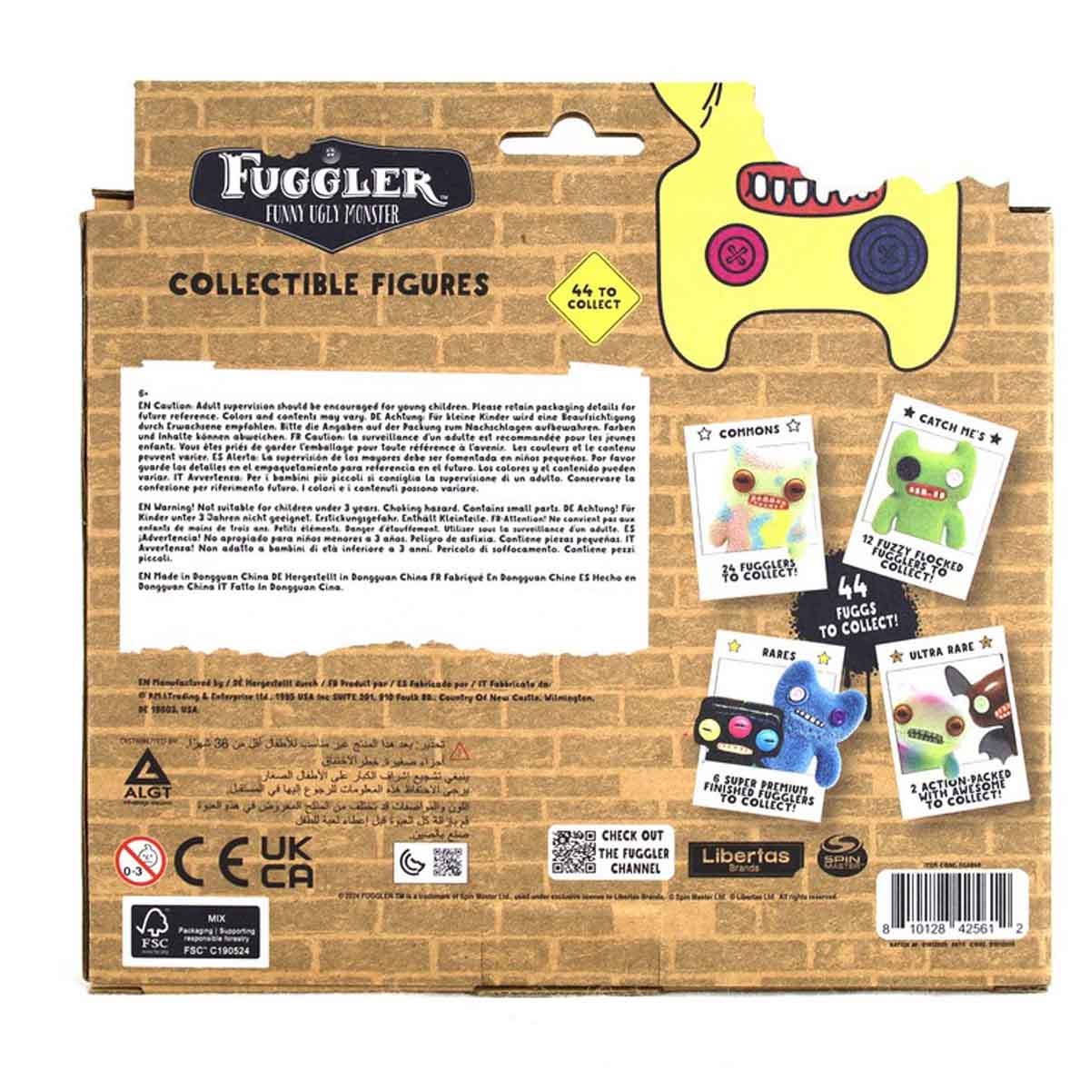 فاجلر مجموعة شخصيات أكشن مضحكة وحش قبيح متنوعة للجنسين عمر 5-7 سنوات مجموعة من 5