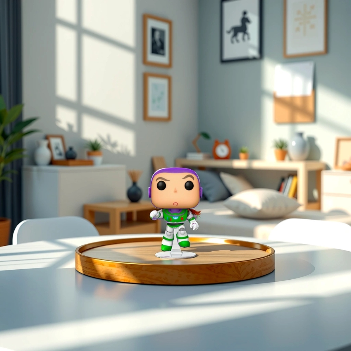 فانكو بوب! 3.75 إنش ديزني توي ستوري 4 باز لايت يير مجسم برأس هزاز للجنسين، 3-4 سنوات