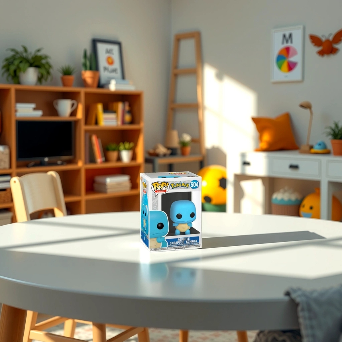 فانكو بوب! 4 إنش جيمز: بوكيمون - سكويرتل مجسم برأس هزاز للجنسين، 5-7 سنوات