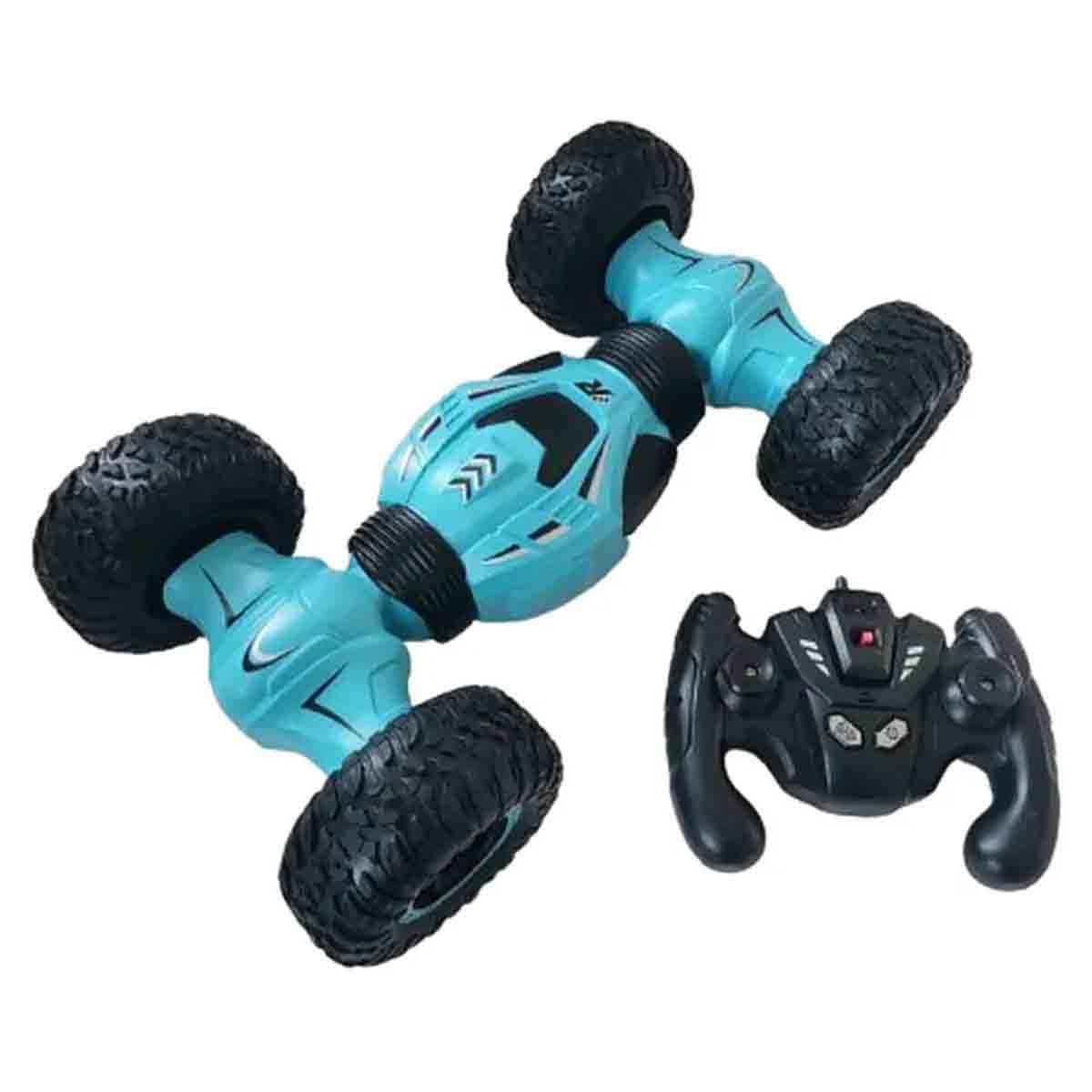 فاني بوكس سيارة تحكم عن بعد سبن 360 بحركات استعراضية للأولاد والبنات عمر 5-7 سنوات