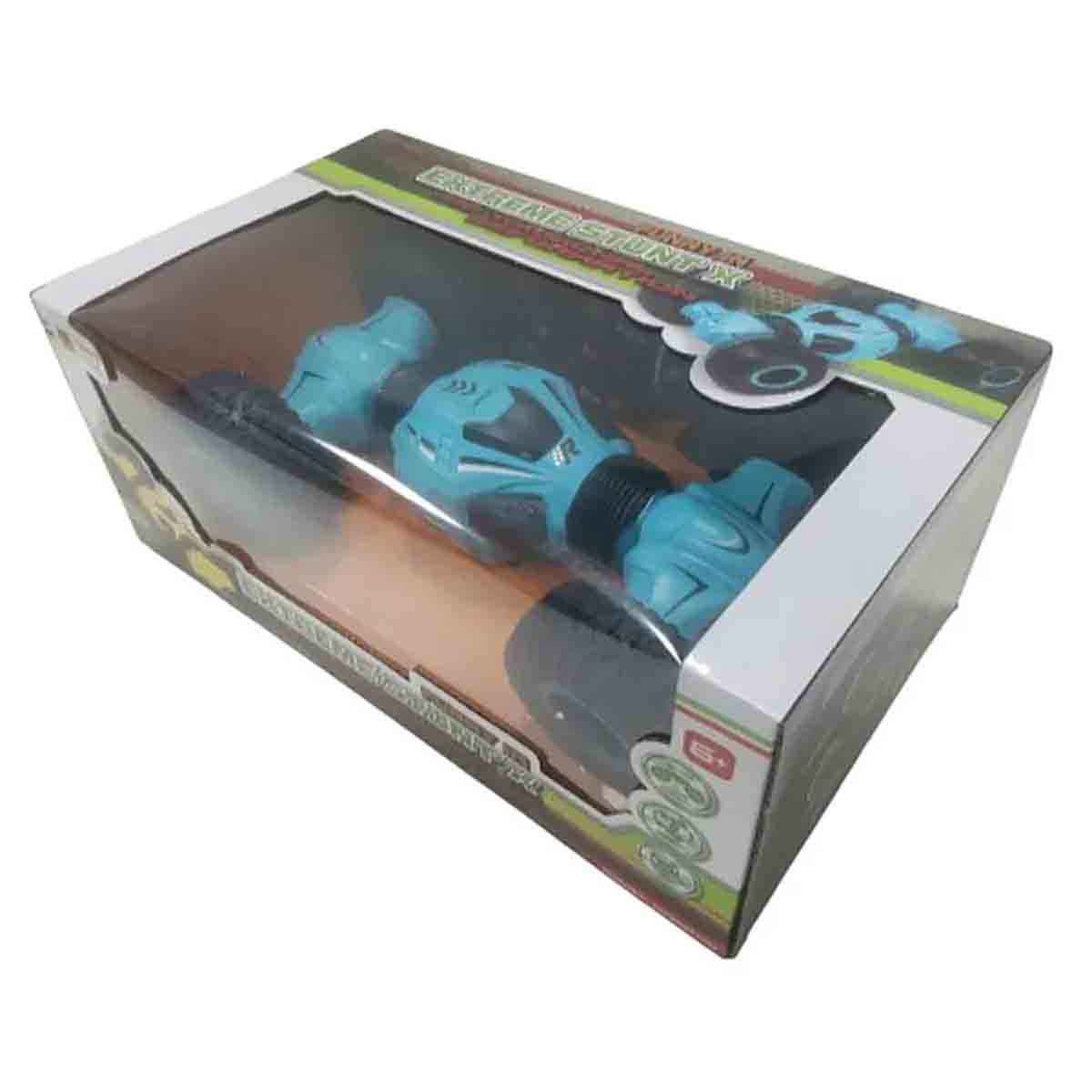 فاني بوكس سيارة تحكم عن بعد سبن 360 بحركات استعراضية للأولاد والبنات عمر 5-7 سنوات