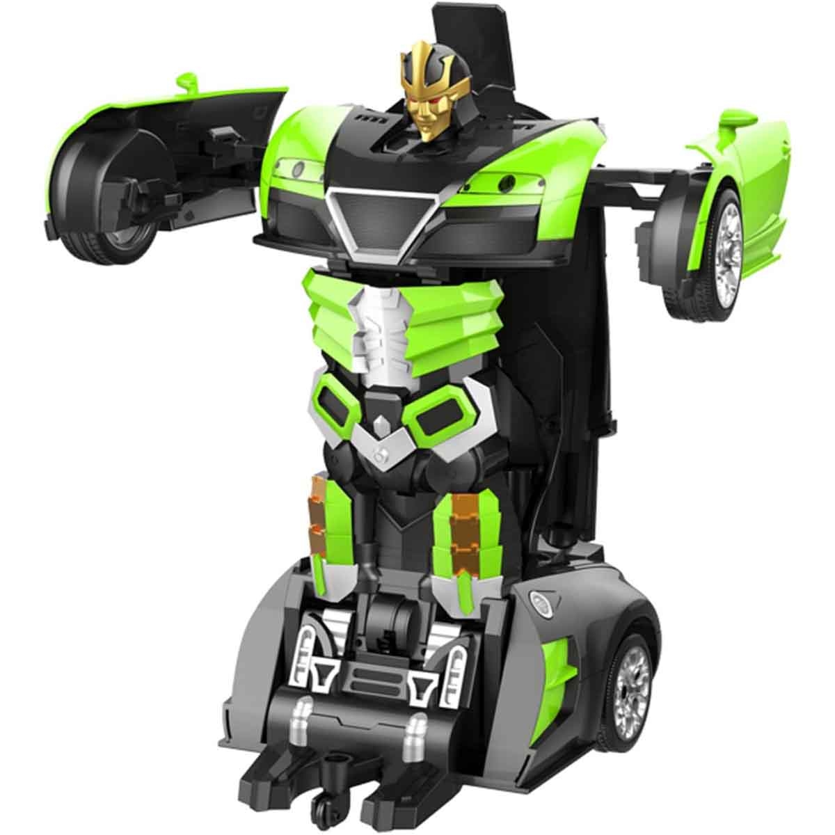 فاني بوكس سيارة ترانسفورمر معدنية سريعة متنوعة بتحكم 2.4G للأولاد والبنات عمر 3-4 سنوات