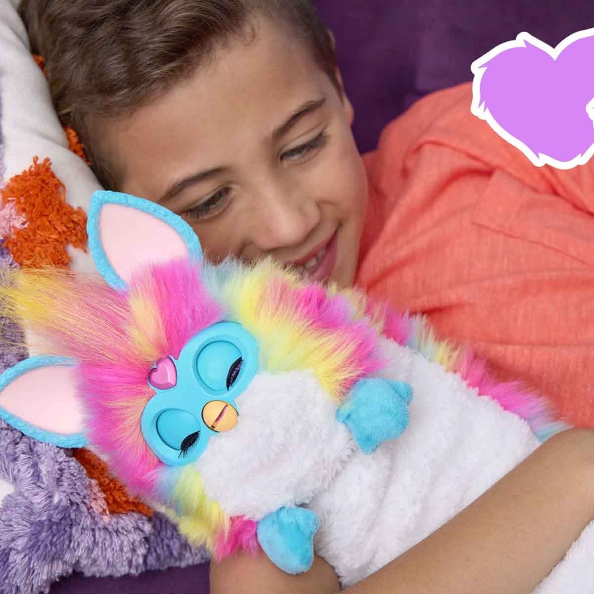 فربي لعبة محشوة تفاعلية دي جي مع موسيقى وأضواء وألعاب للفتيات من عمر 5-7 سنوات