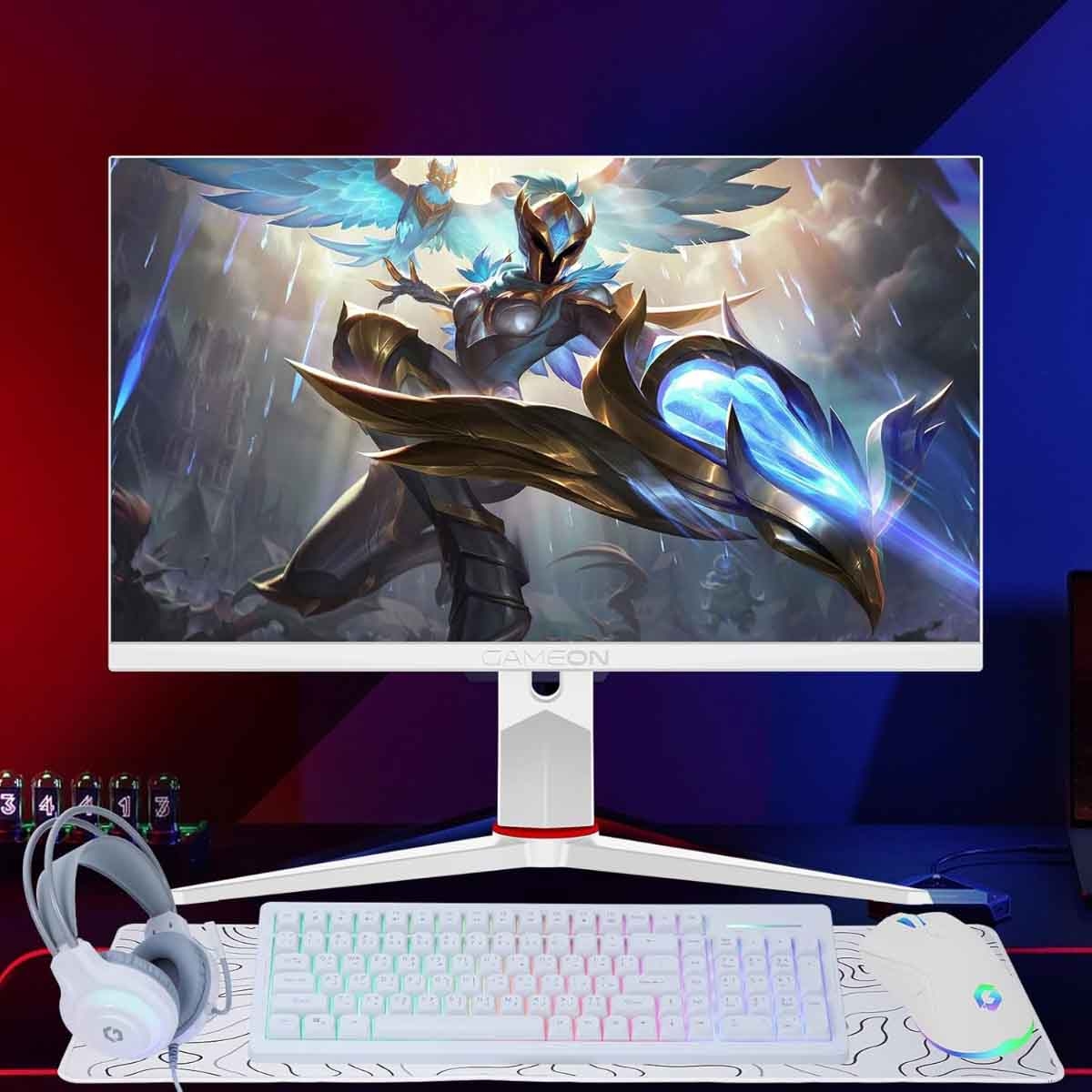 جيم أون باقة ألعاب متكاملة GO-CYPHERW-XL باللون الأبيض