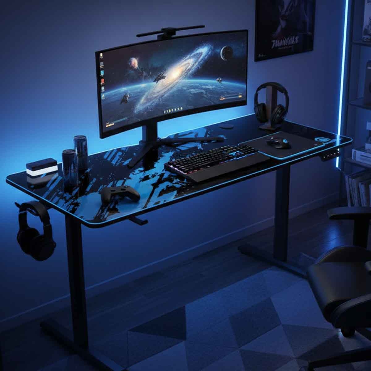 جامرتك أحمر/أسود مكتب ألعاب جي تي إيليفيت إكس