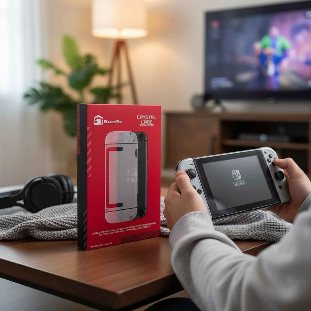 جامرتك جراب كريستال لنينتندو سويتش 2