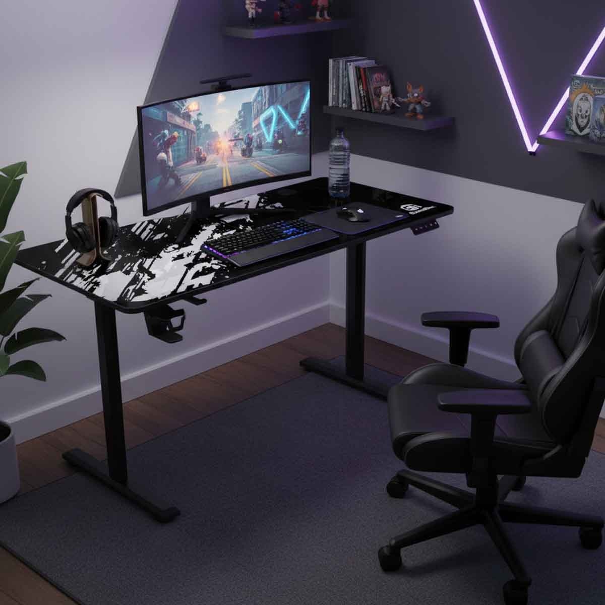 جامرتك أحمر/أسود مكتب ألعاب جي تي إيليفيت إكس