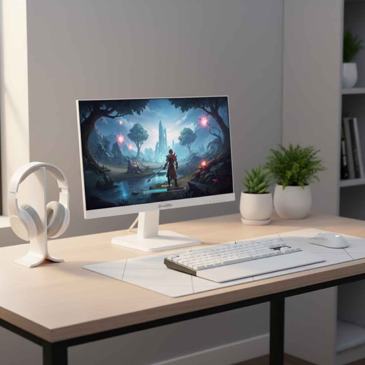 جامرتك شاشة ألعاب ريبر 24 انش FHD 240Hz أبيض