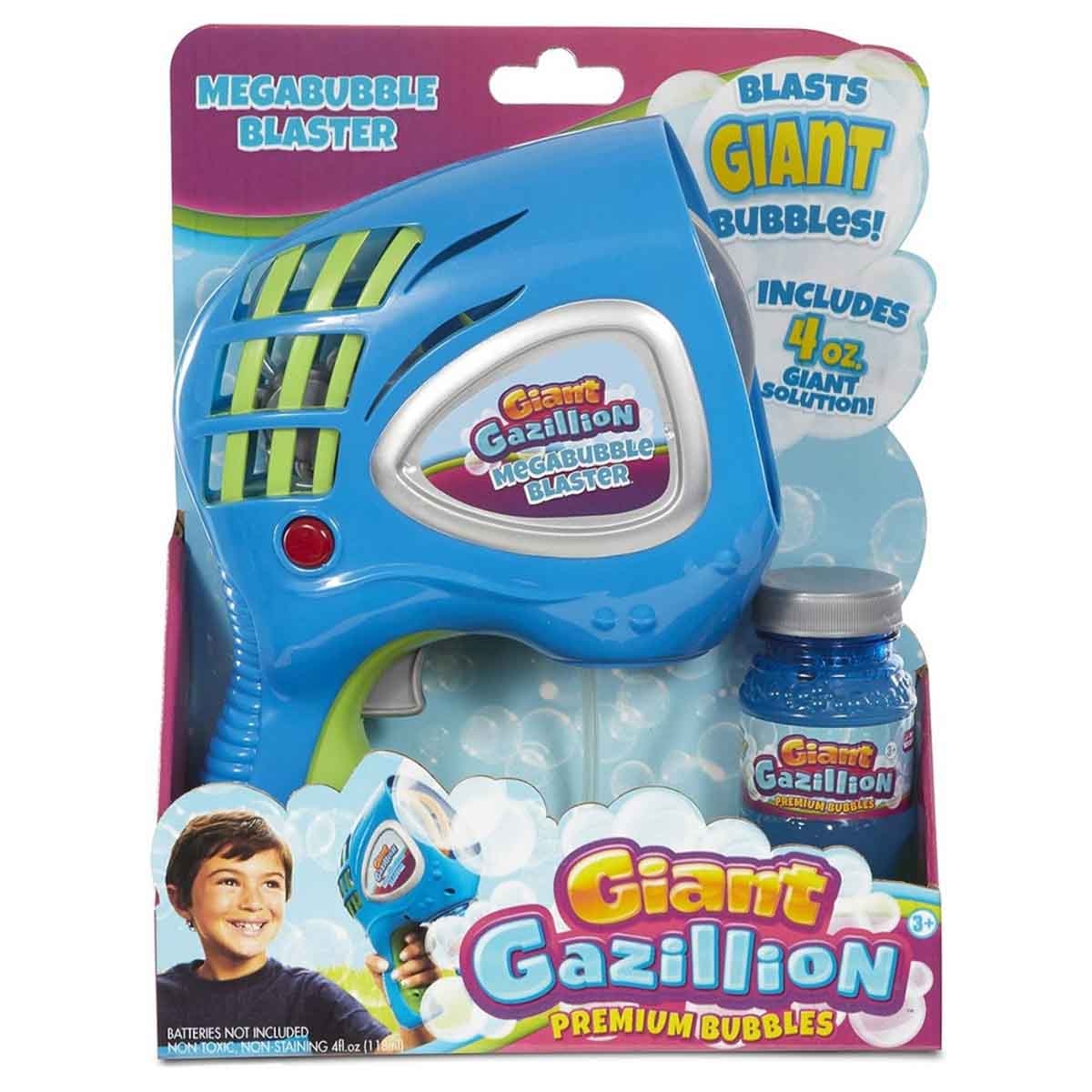 جازيلين ميجا بابل ميكر صانعة فقاعات للجنسين، 3-4 سنوات