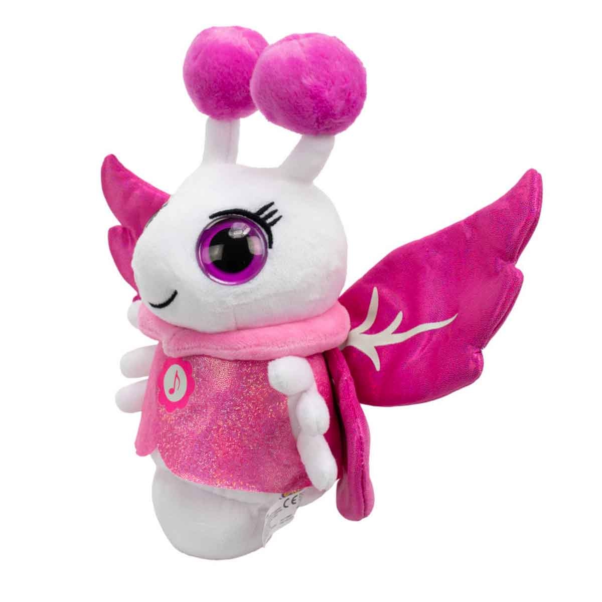 غلوويز لعبة محشوة مضيئة حشرات مضيئة بيضاء للجنسين، 3-4 سنوات