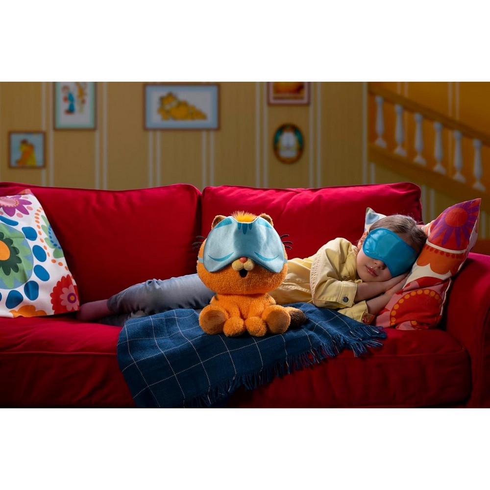 جولياث أنيماجيك بيبي غارفيلد دمية محشوة تفاعلية بطول 10 إنش، للجنسين، من عمر 3 إلى 4 سنوات