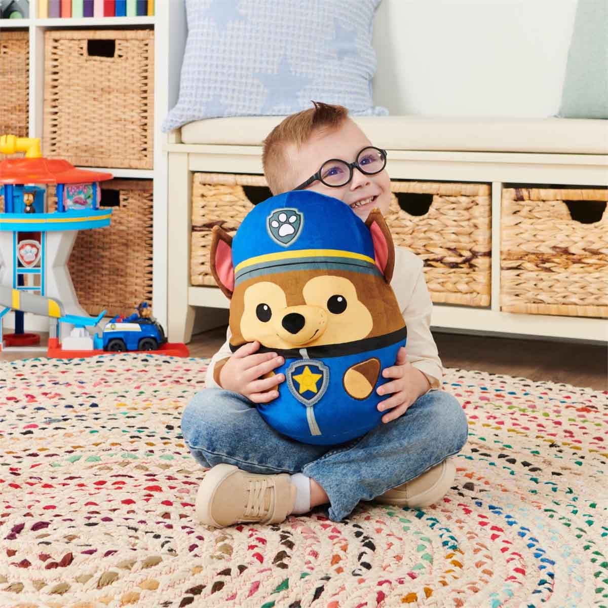 باو باترول لعبة محشوة تشيز 12 إنش تريند للجنسين، عمر 3-4 سنوات