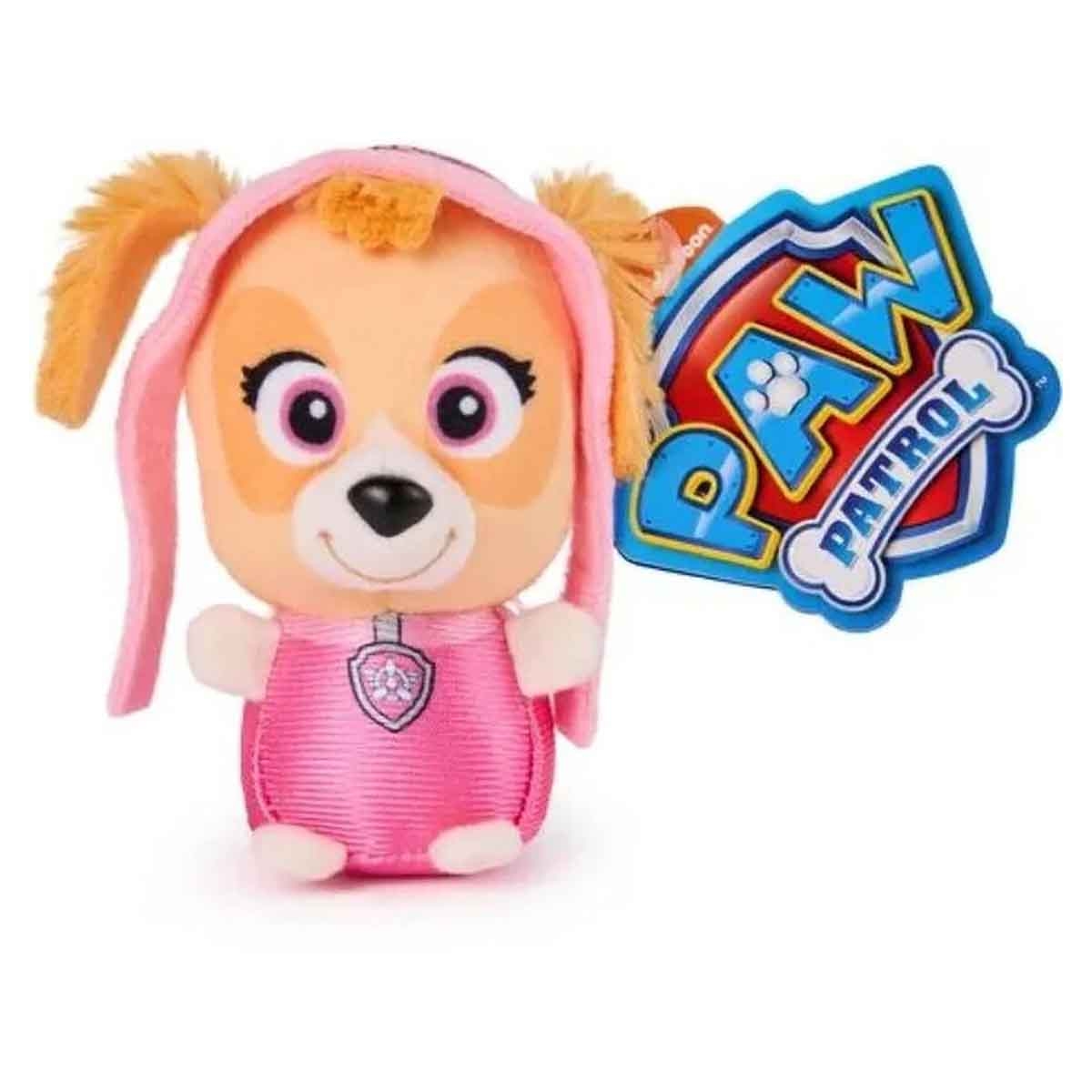 باو باترول لعبة محشوة متنوعة 3.5 إنش غاند للأطفال، عمر 0-2 سنوات