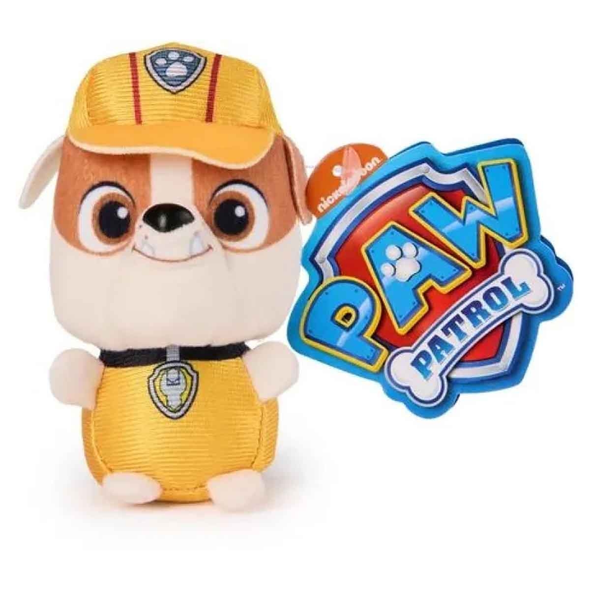 باو باترول لعبة محشوة متنوعة 3.5 إنش غاند للأطفال، عمر 0-2 سنوات