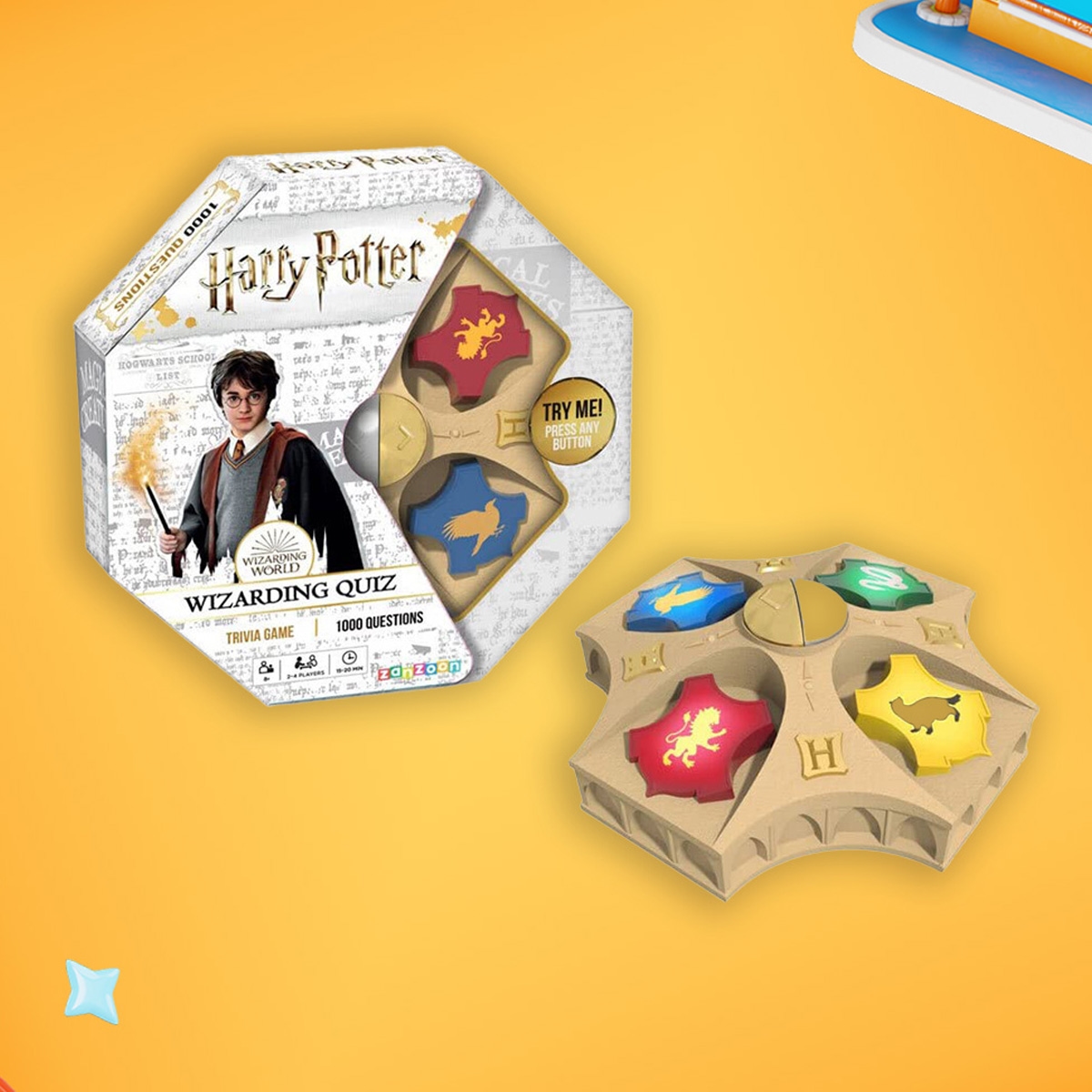 هاري بوتر لعبة التريفيا والاختبار السحري للجنسين، 8-10 سنوات
