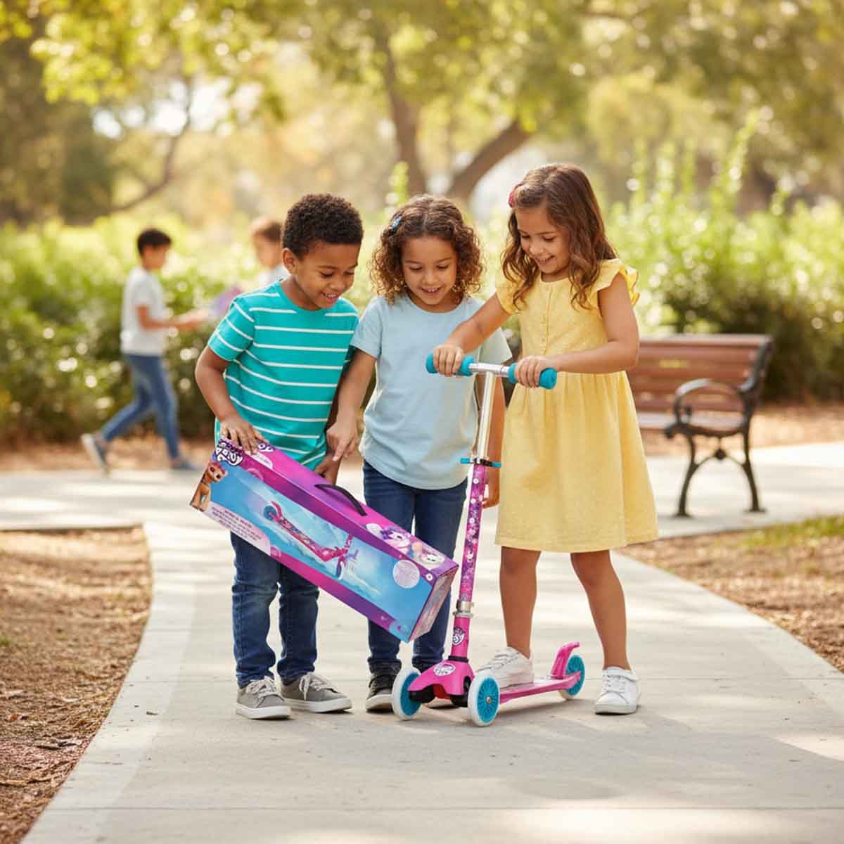 هاسبرو ماي ليتل بوني سكوتر بعجلتين للبنات، 3-4 سنوات