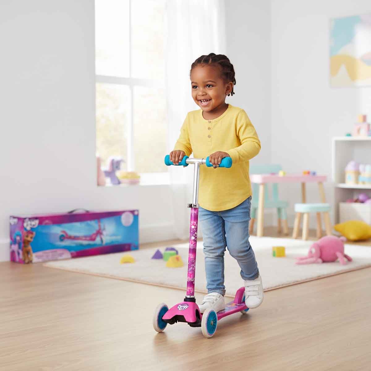هاسبرو ماي ليتل بوني سكوتر بعجلتين للبنات، 3-4 سنوات