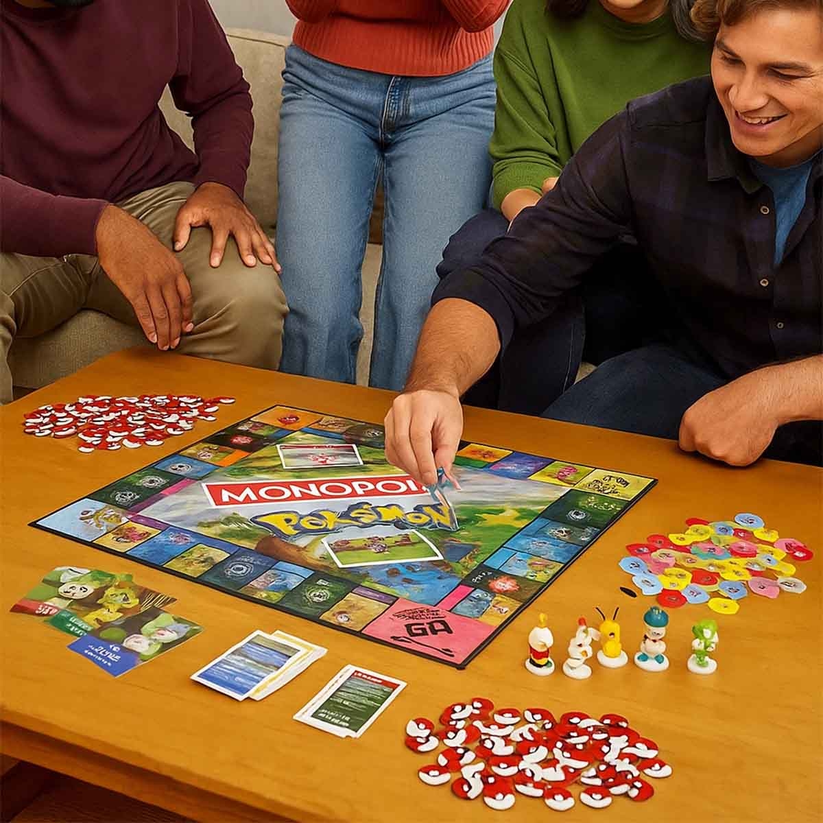 هاسبرو مجموعة لعبة من هو؟ جراب آند جو مع مونوبولي إصدار بوكيمون، للجنسين، 8-10 سنوات