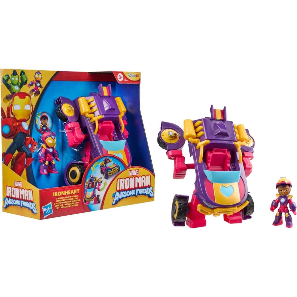 هاسبرو شخصية آيرون هارت ميك لآيرون مان وأصدقائه للجنسين، عمر 3-4 سنوات