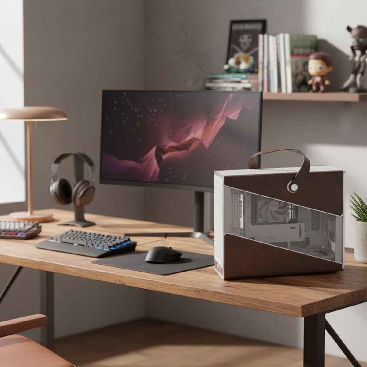 مونتيك صندوق كمبيوتر ألعاب متوسط الحجم هيريتج برو