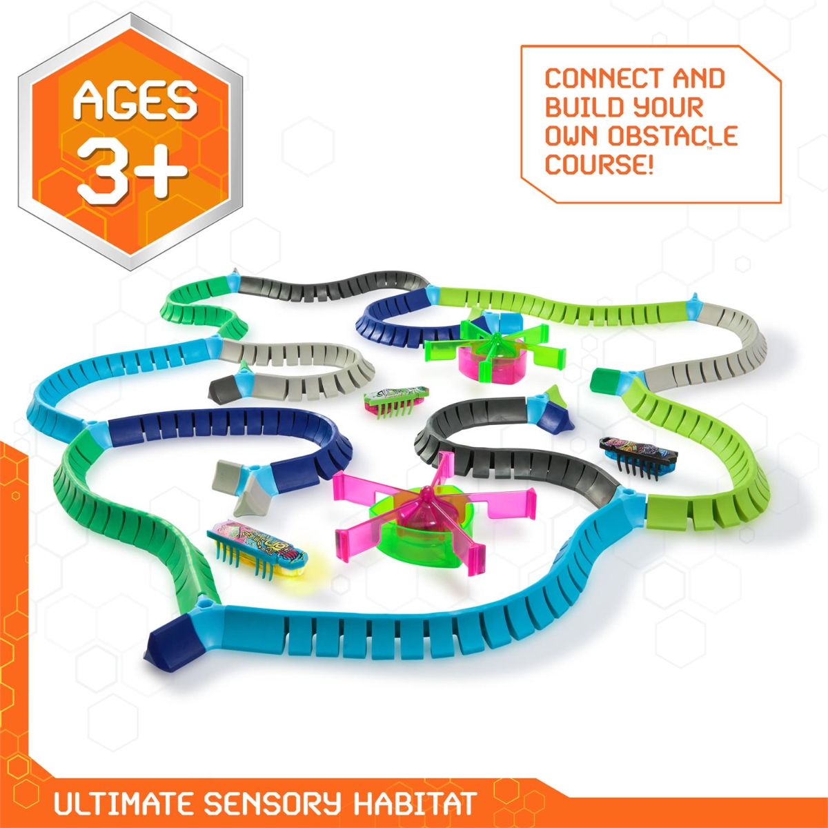 هيكس بوتس مجموعة لعب نانو لاند الصغيرة للجنسين، 3-4 سنوات