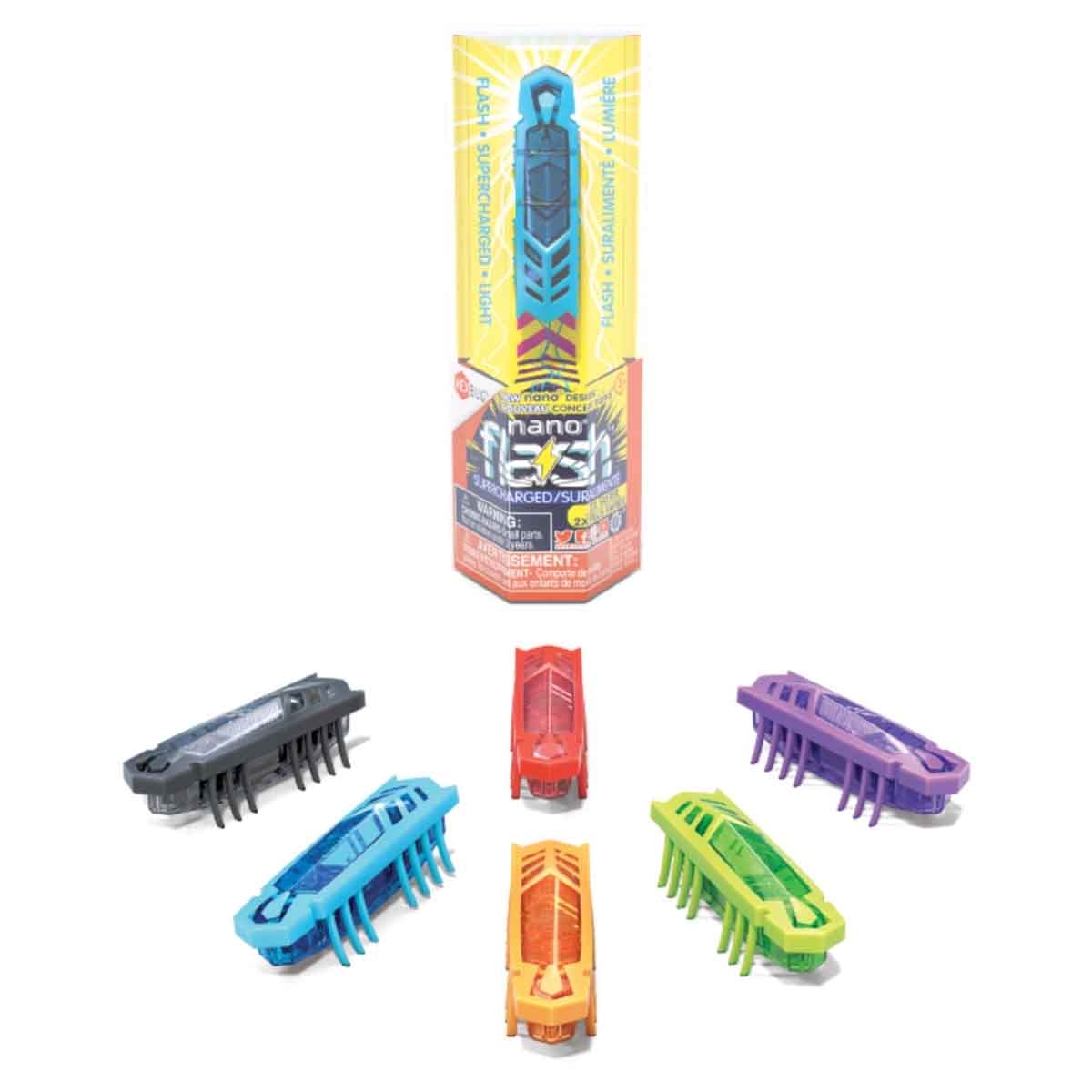 هيكس باج مجموعة نانو فلاش متنوعة مع أحجية فور دي بيلد وأحجية رافنسبورجر، للجنسين، 3-4 سنوات