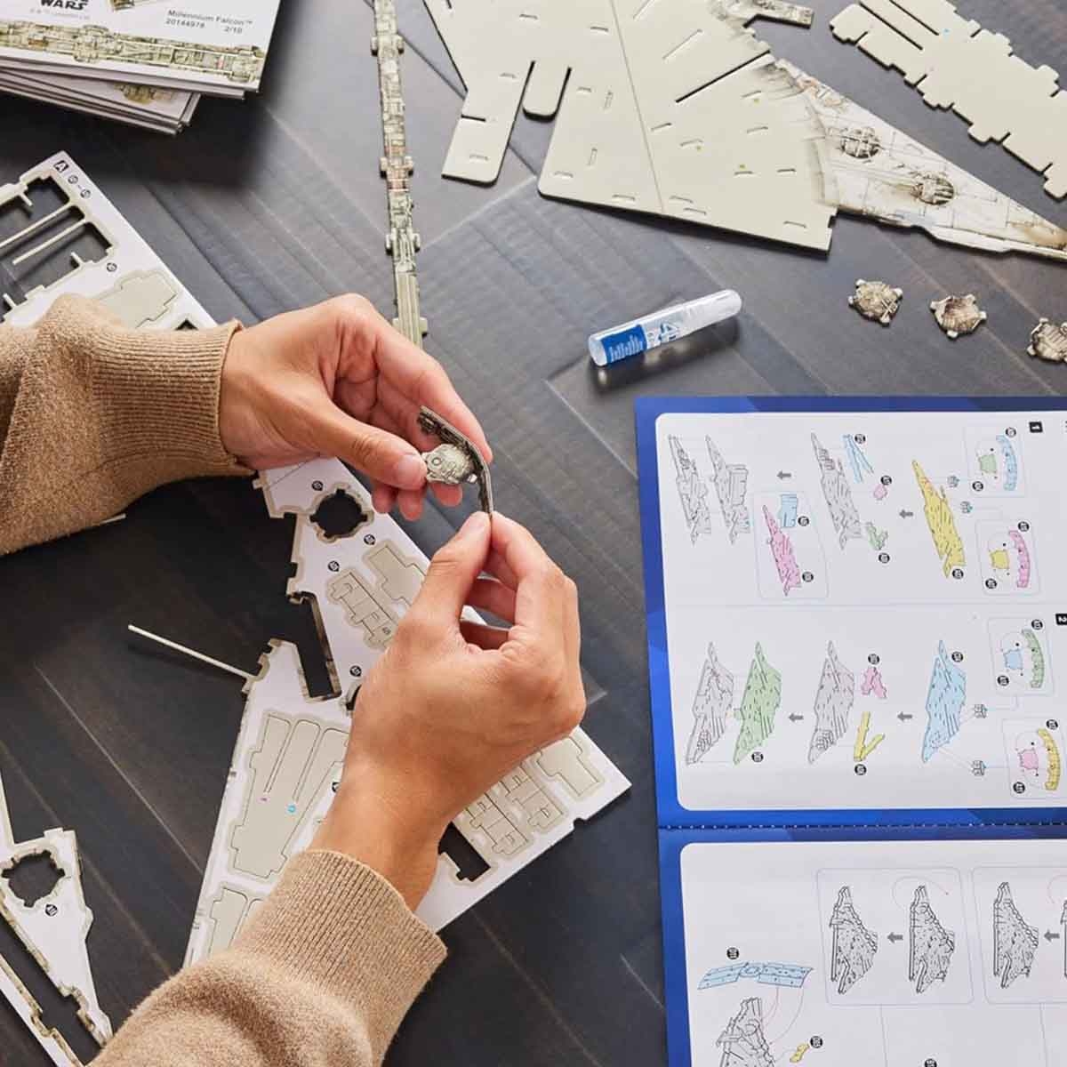 هيكس باج مجموعة نانو فلاش متنوعة مع أحجية فور دي بيلد وأحجية رافنسبورجر، للجنسين، 3-4 سنوات