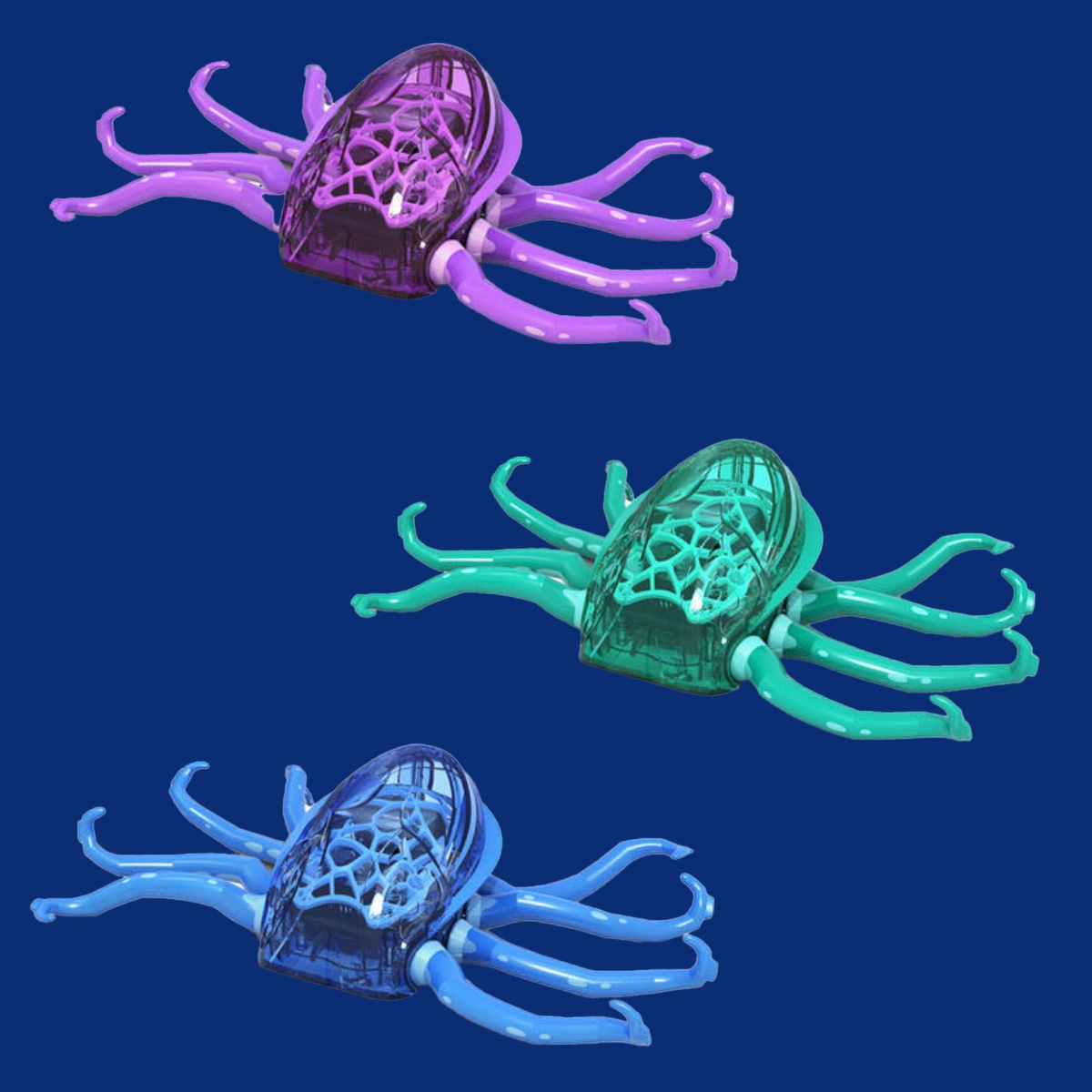 هيكس بغ لعبة كراكن منوع بتحكم عن بعد للجنسين، 8-10 سنوات