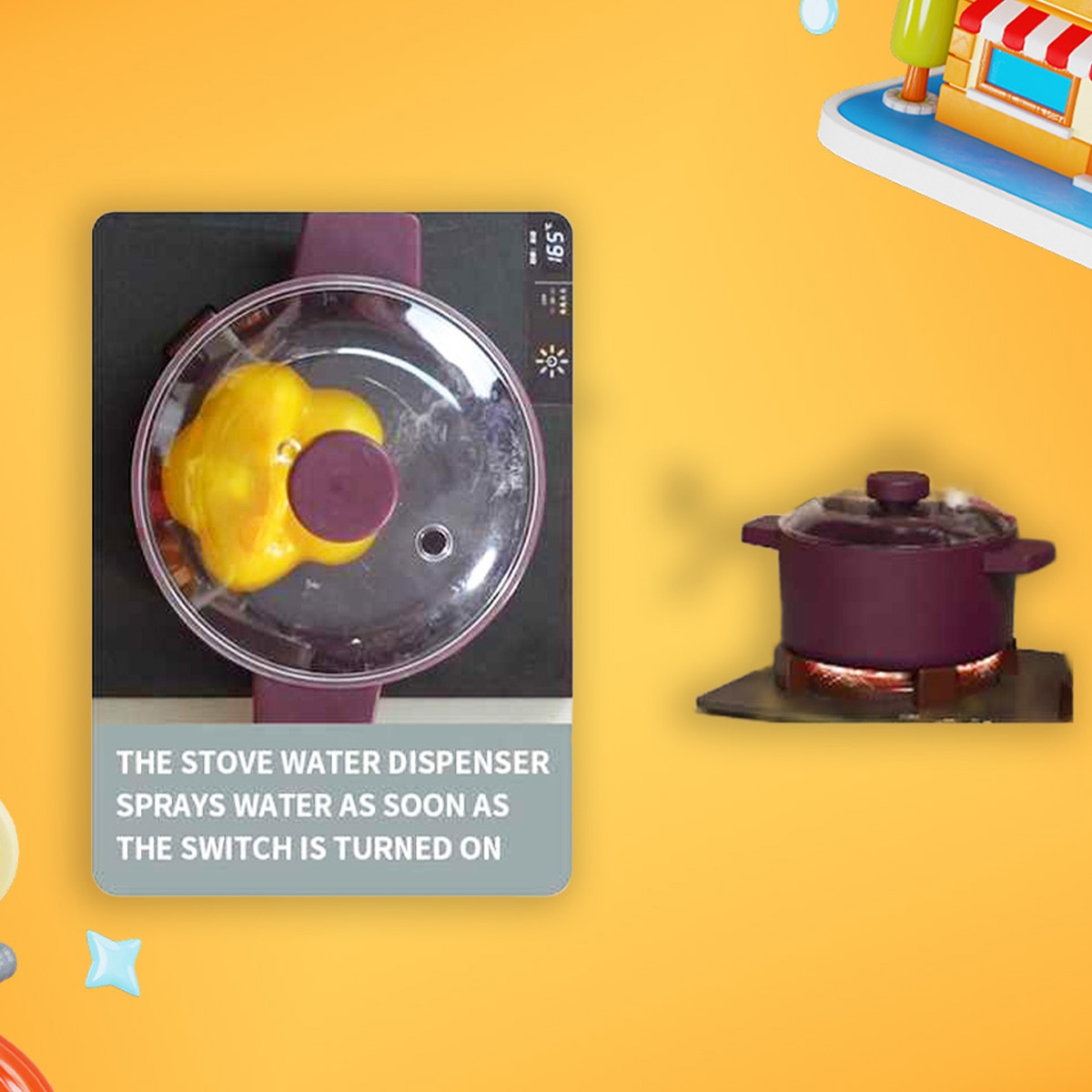 هوايدا تويز مجموعة عربة المطبخ بنات، 3-4 سنوات