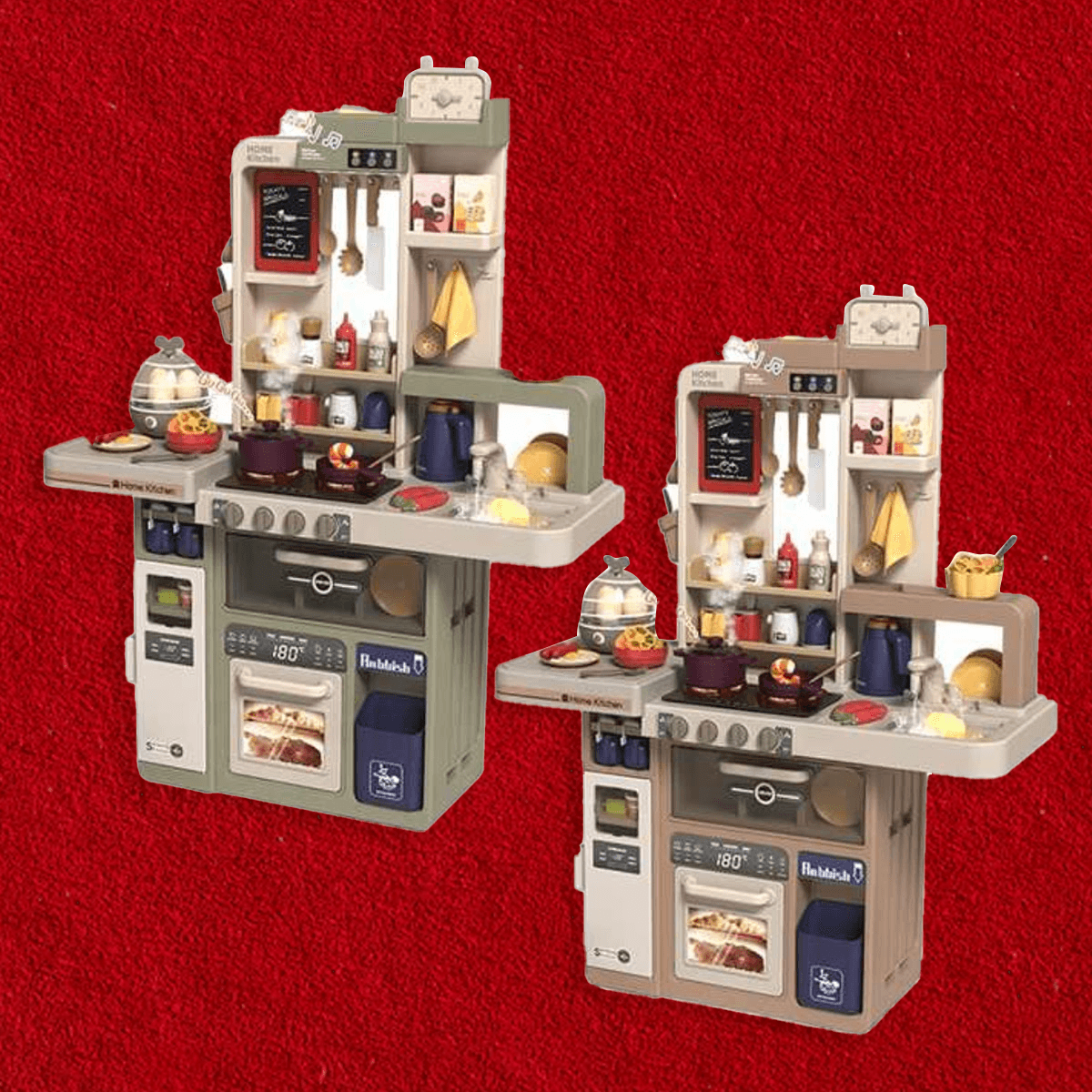 هوايدا تويز مجموعة عربة المطبخ بنات، 3-4 سنوات